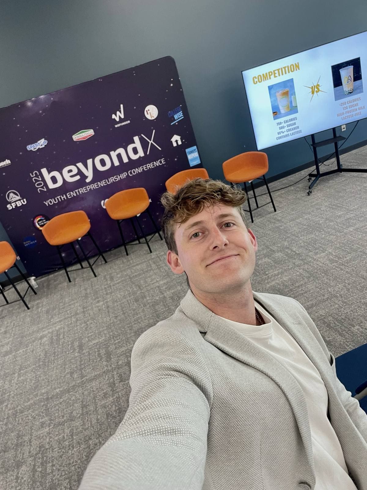 At a startup conference in San Francisco